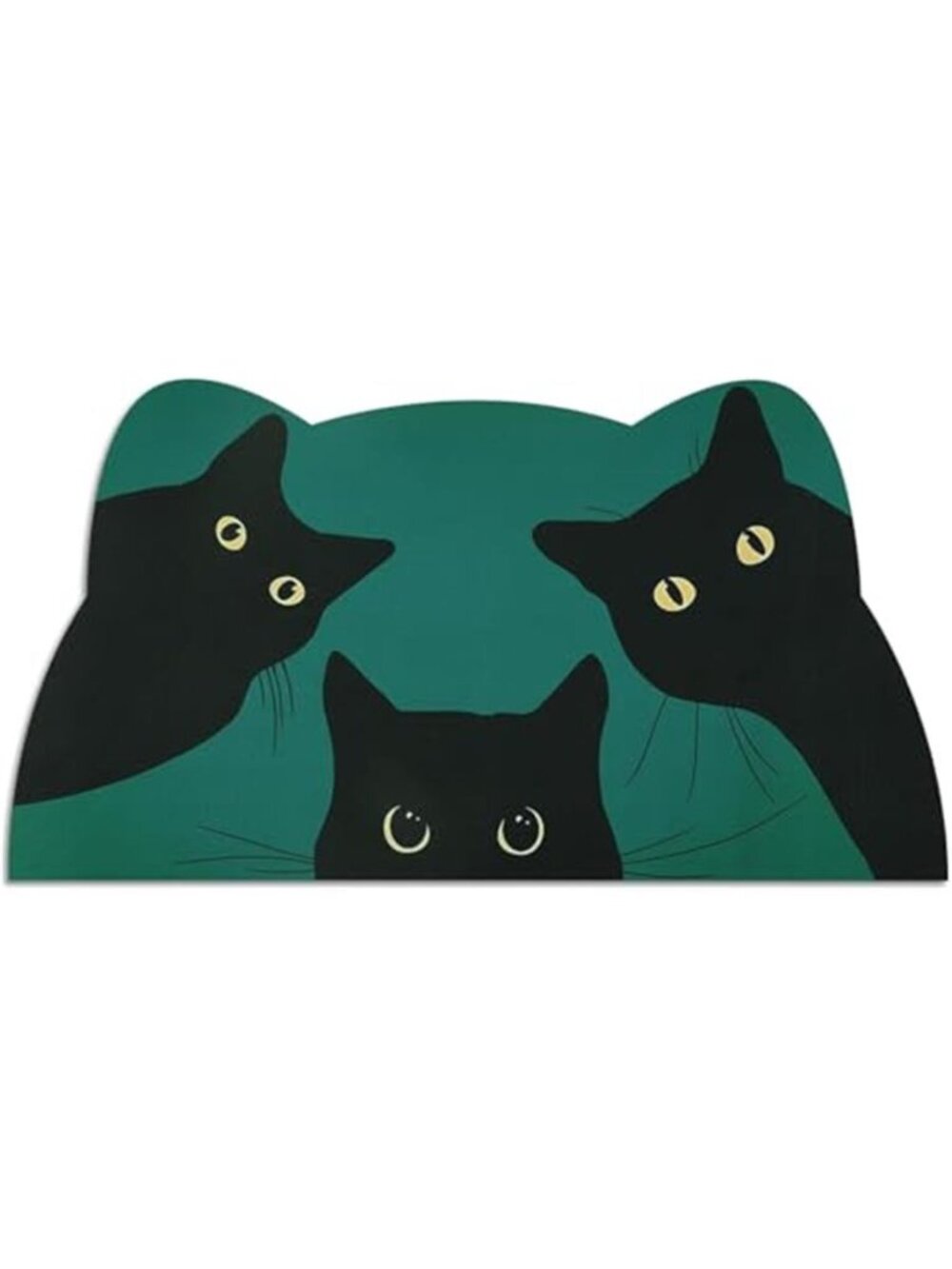 Cat Food Mat Pet Feeding Mat for Floor Non-Slip Waterproof Super